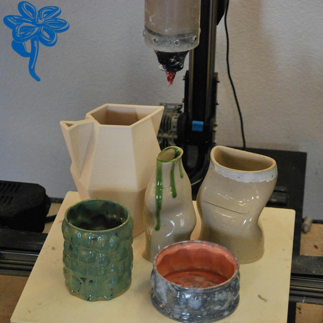 3D Drucken mit Keramik – Schnupperkurs