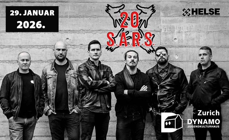 S.A.R.S. — 20 Jahre: Das grosse Geburtstagskonzert in Zürich