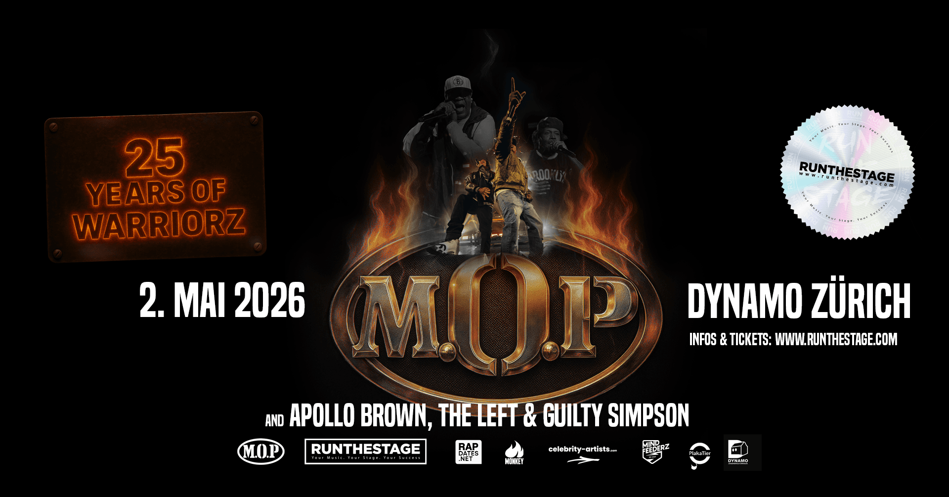 M.O.P, Apollo Brown, The Left, Guilty Simpson (US)