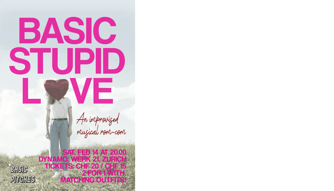 BASIC STUPID LOVE - An improvised musical rom-com