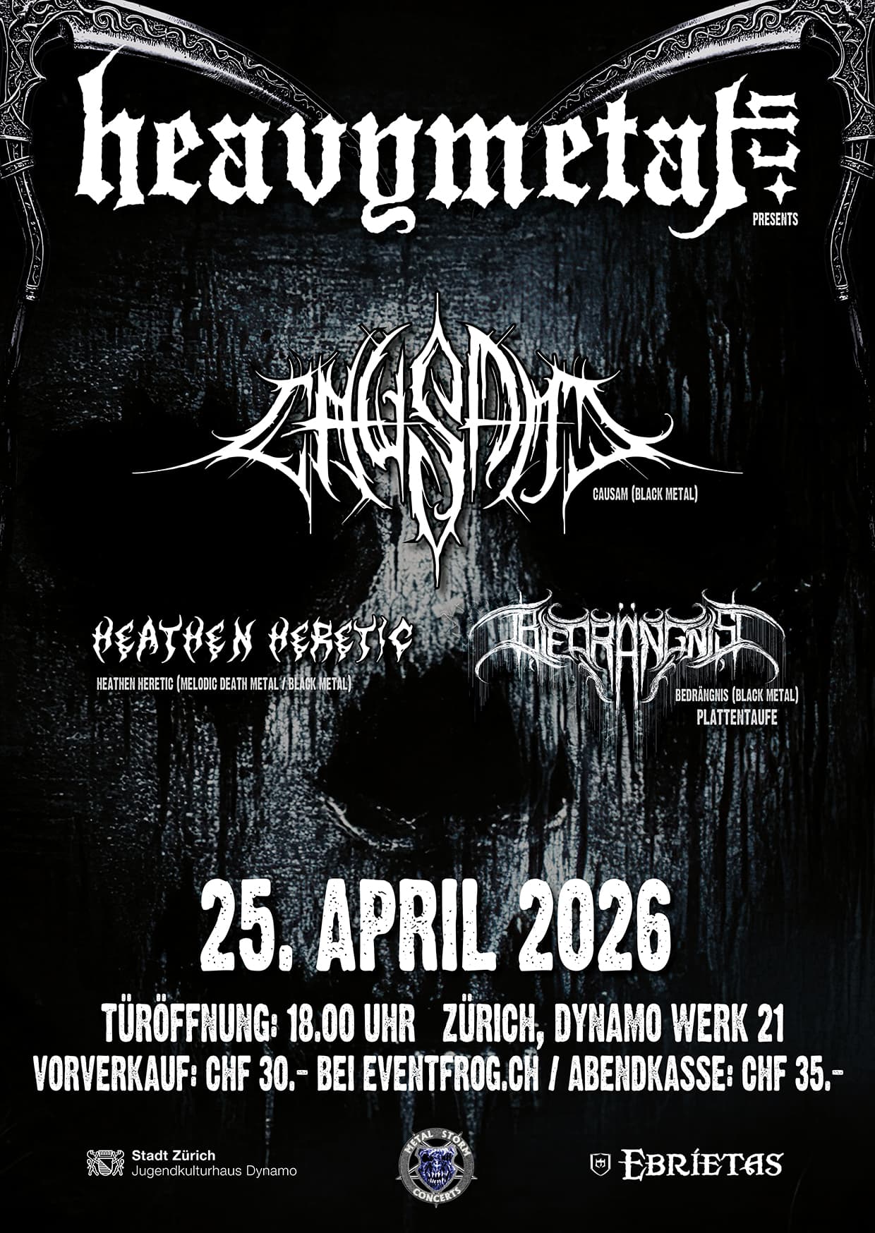 Heayvmetal.ch Blackmetal Night