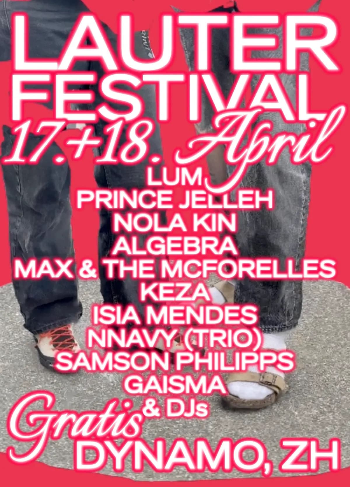 Lineup, Lum, Prince Jelleh, Nola Kin, Algebra, Max and The McForelles, Keza, Isia Mendes, Nnavy (trio), Samson Philipps, Gaisma, Djs