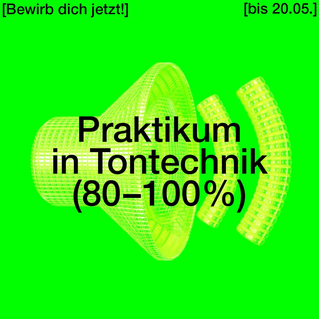 Praktikum Tontechnik (80-100%)