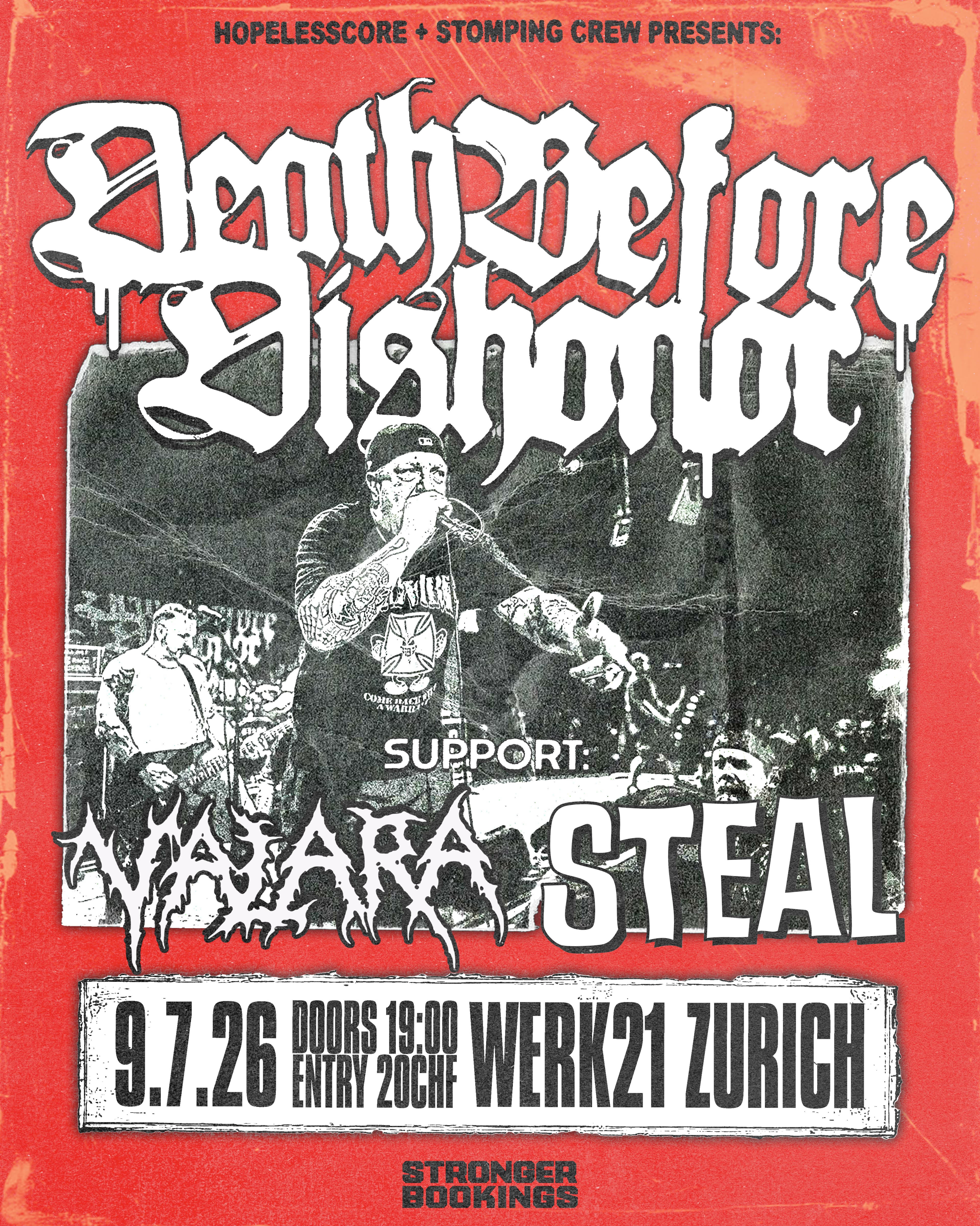DEATH BEFORE DISHONOR (BOSTON HARDCORE)