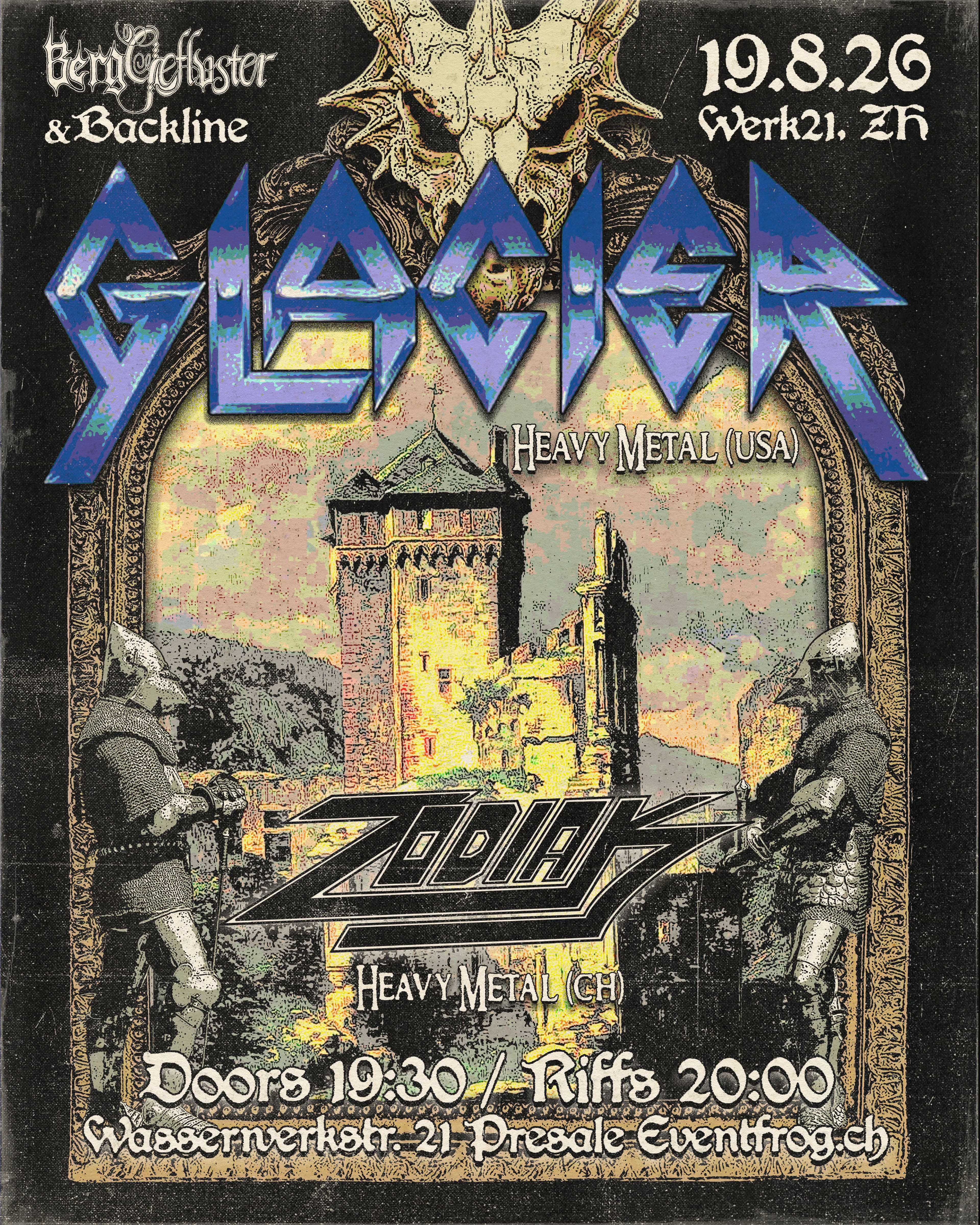 GLACIER (USA) + ZODIAK (CH), Heavy Metal