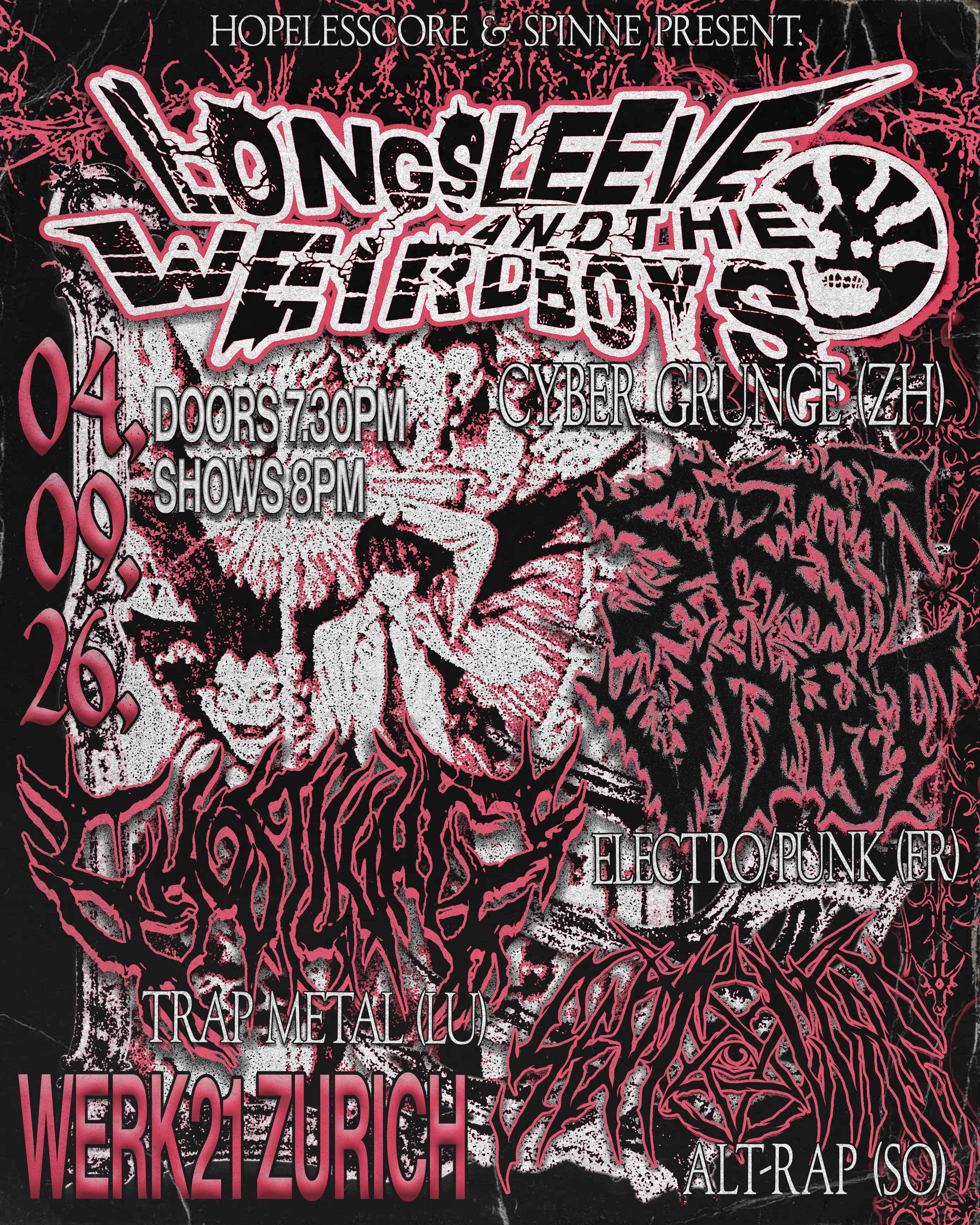 Longsleeve & the WB, Ghostlights, $rip & Vdot, Septacore