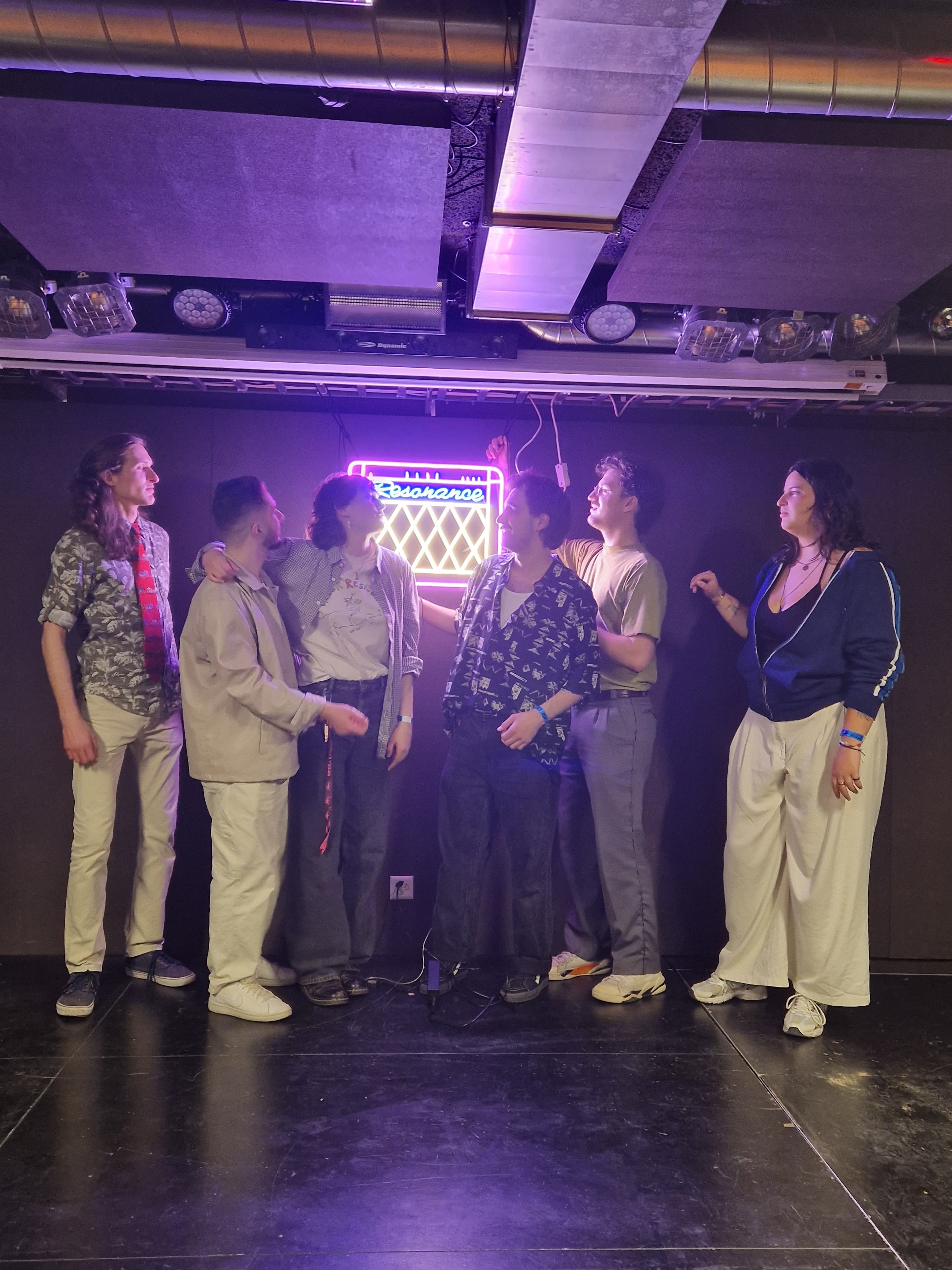 The Resonance Team with the Resonance Sign