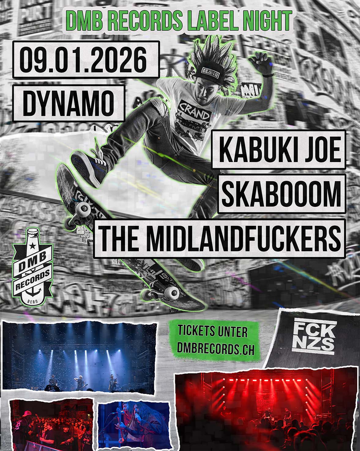 Kabuki Joe, Skabooom & The Midlandfuckers