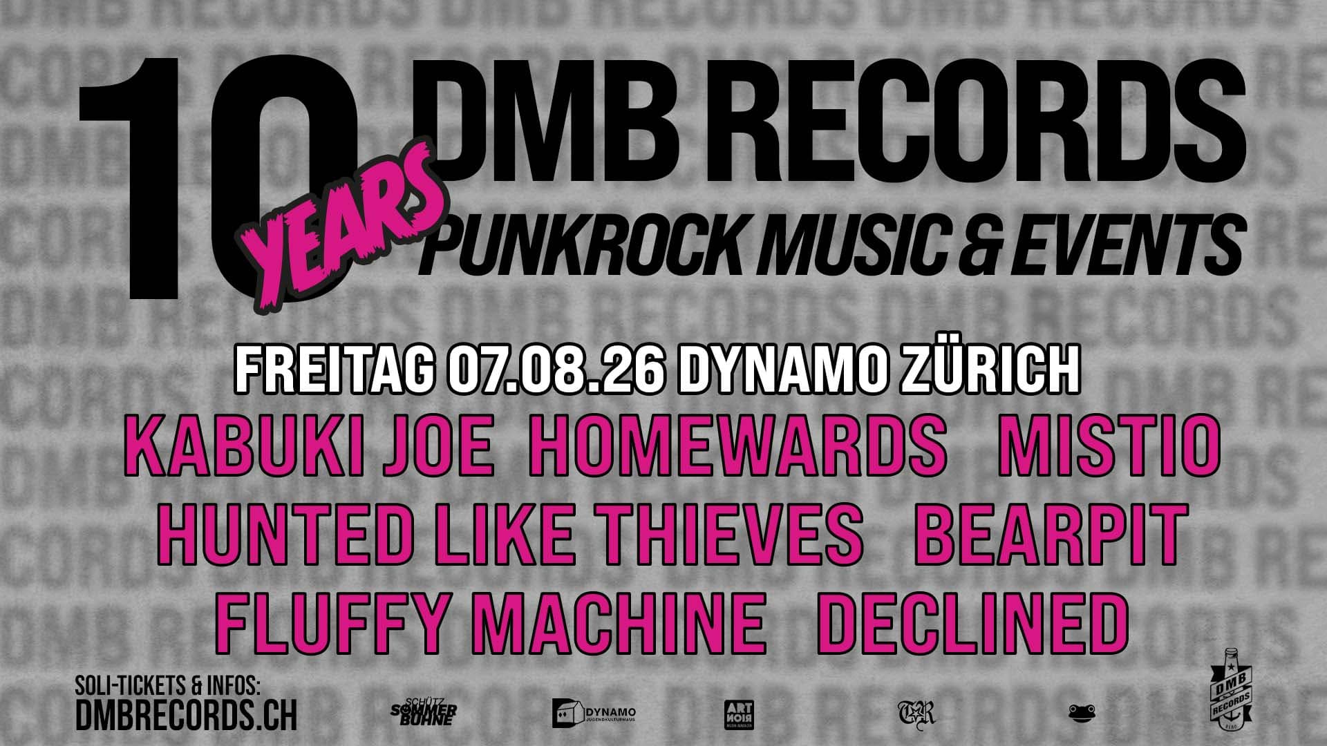 10 Years DMB Records