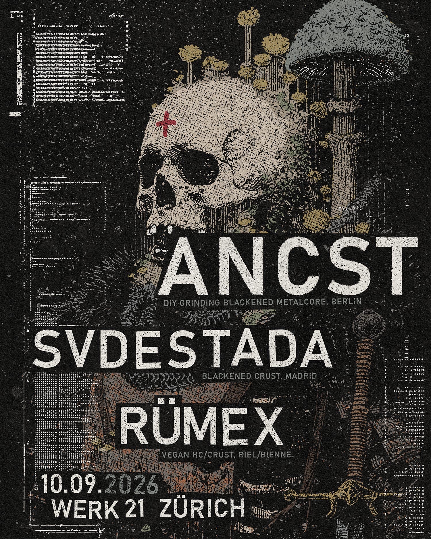 ANCST + SVDESTADA + RÜMEX